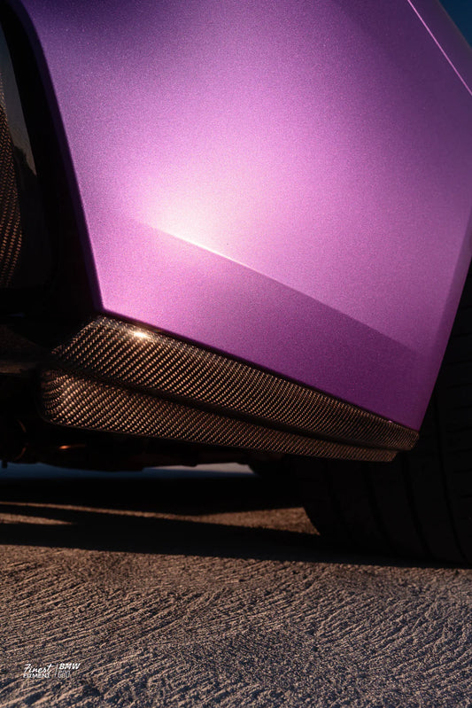 BMW   F8X   M3/M4   V   Style   Carbon   Fiber   Diffuser