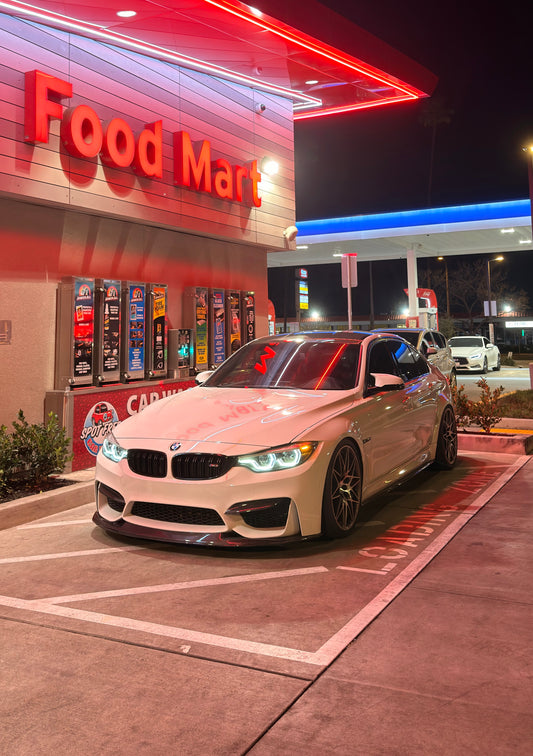 F8X   CS   V1   CARBON   FIBER   FRONT   LIP