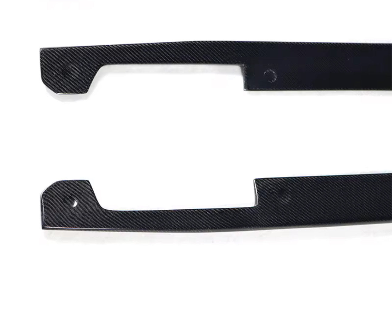 G20   CSMT   STYLE   CARBON   FIBER   SIDE   SKIRT   EXTENSIONS   -   3   SERIES